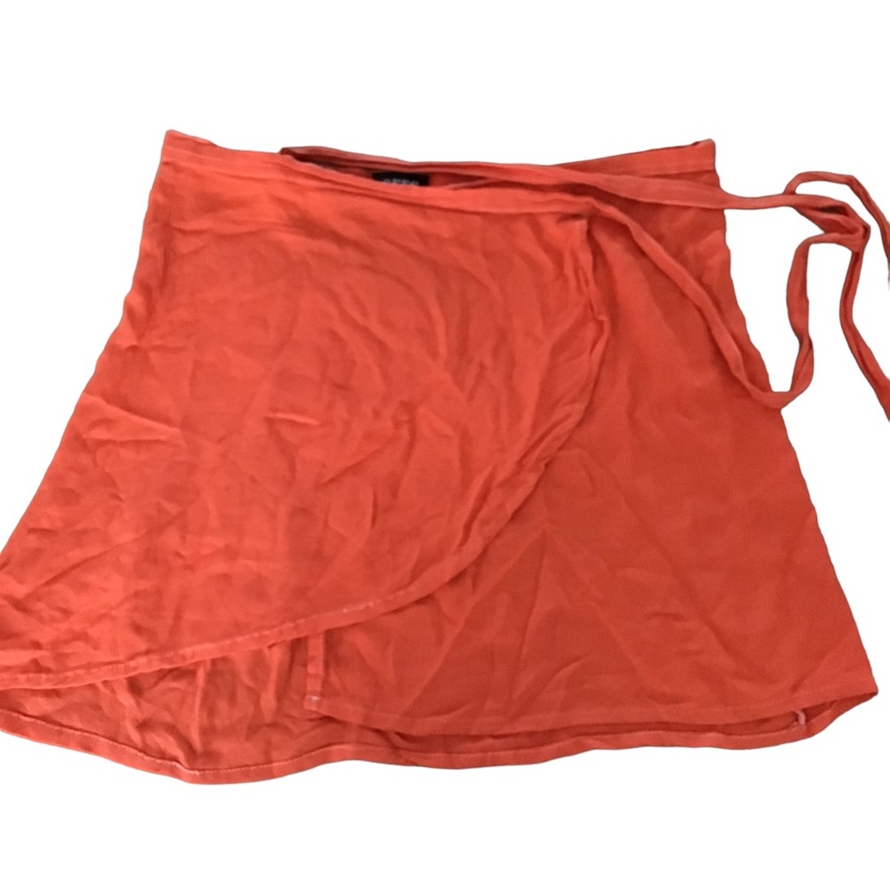 Erre Fashion Wrap Mini Viscose Skirt SZ One size